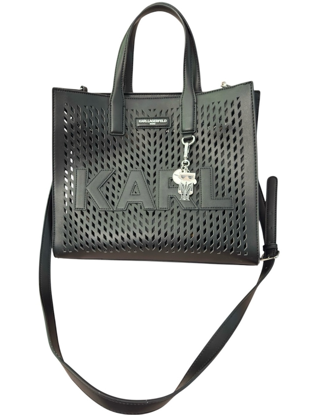 Karl Lagerfeld Nouveau Perforated Tote